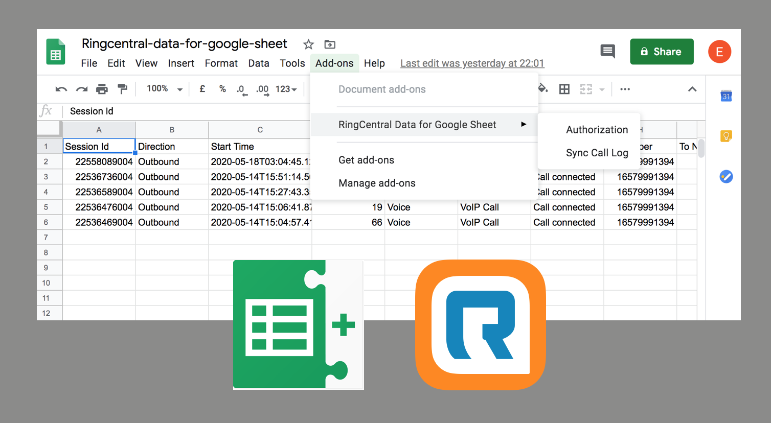 RingCentral for Google