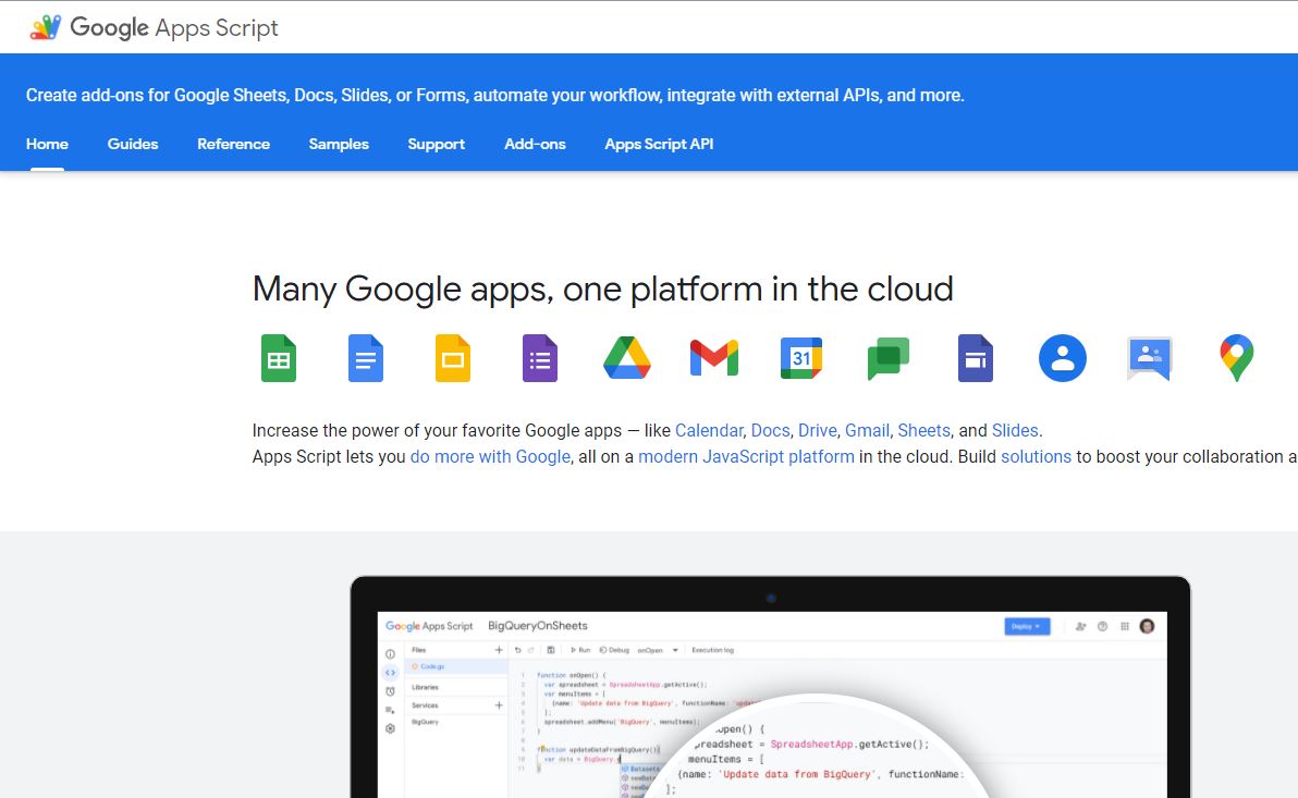Google Web Apps - Google Sheets and Apps Script Tutorials